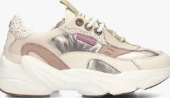 beige vingino lage sneakers vincia