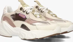 beige vingino lage sneakers vincia