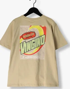 beige vingino t-shirt hocean