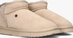 beige warmbat vachtlaarzen durack