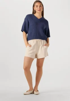 beige withblack korte broek wbltindra shorts