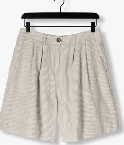 beige withblack korte broek wblwillow long bermuda