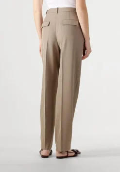 beige withblack pantalon wblvanilla tailord pant