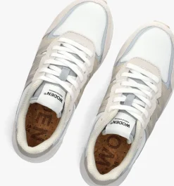 beige woden lage sneakers rigmor reflective