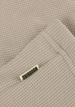 beige woodbird korte broek wbben waffel shorts