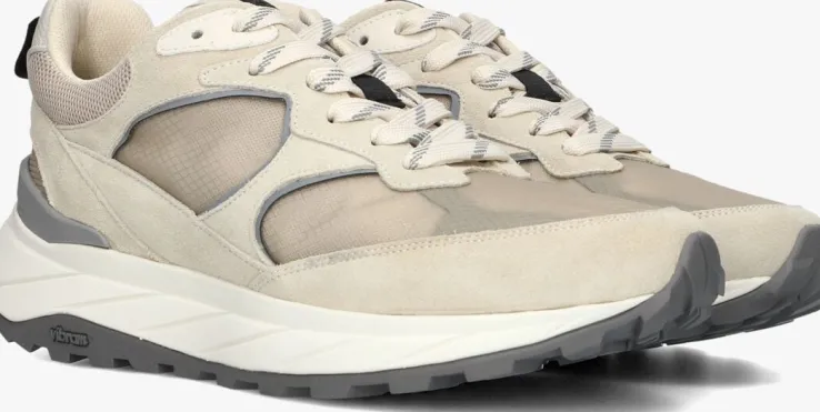 beige woolrich lage sneakers running man