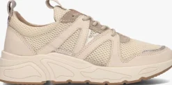 beige wysh lage sneakers carocel