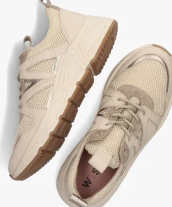 beige wysh lage sneakers carocel