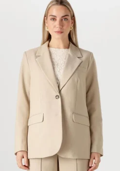 beige y.a.s. blazer yasreemaj ls blazer noos