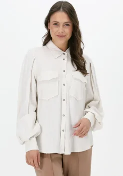 beige y.a.s. blouses yasviggi ls shirt