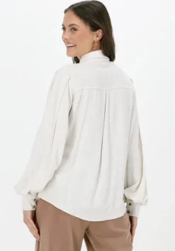 beige y.a.s. blouses yasviggi ls shirt
