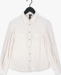 beige y.a.s. blouses yasviggi ls shirt