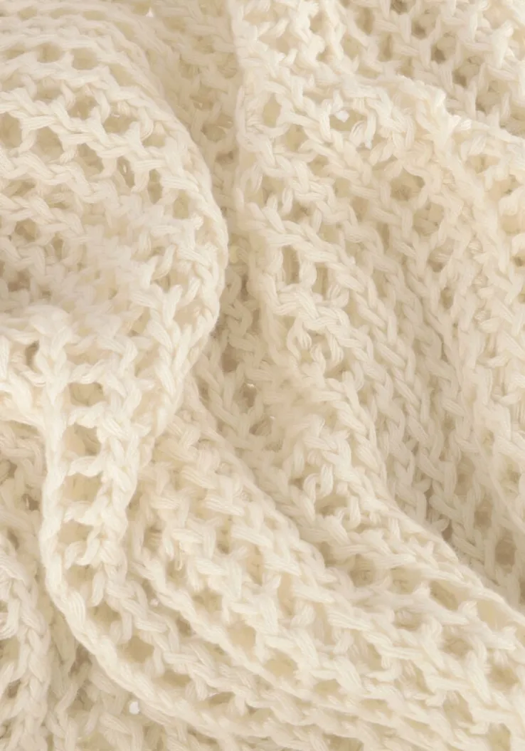 beige y.a.s. maxi jurk yasjoani sl ankle knit dress