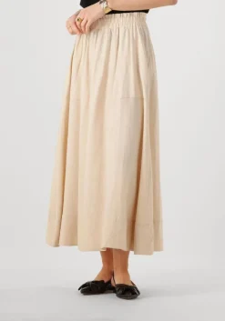 beige y.a.s. maxirok yasflaxy hw ankle skirt noos