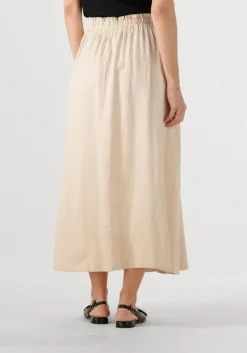 beige y.a.s. maxirok yasflaxy hw ankle skirt noos