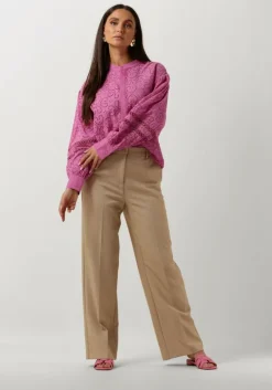 beige y.a.s. pantalon yaslikka hw wide pants s.