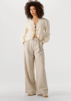 beige y.a.s. pantalon yastava hmw pant