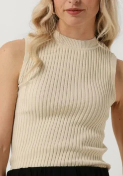 beige y.a.s. top yastanki sl knit top