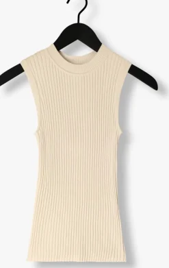 beige y.a.s. top yastanki sl knit top