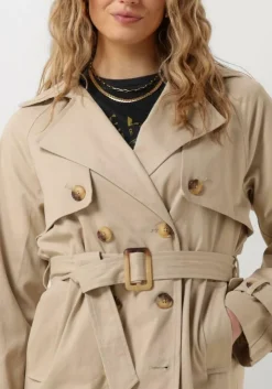 beige y.a.s. trenchcoats yasteronimo trench coat