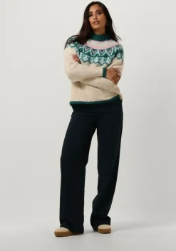 beige y.a.s. trui yasice ls knit pullover