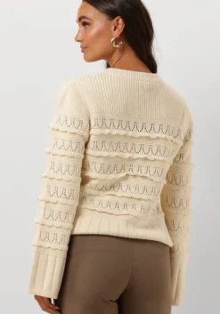 beige y.a.s. trui yastimu ls knit pullover