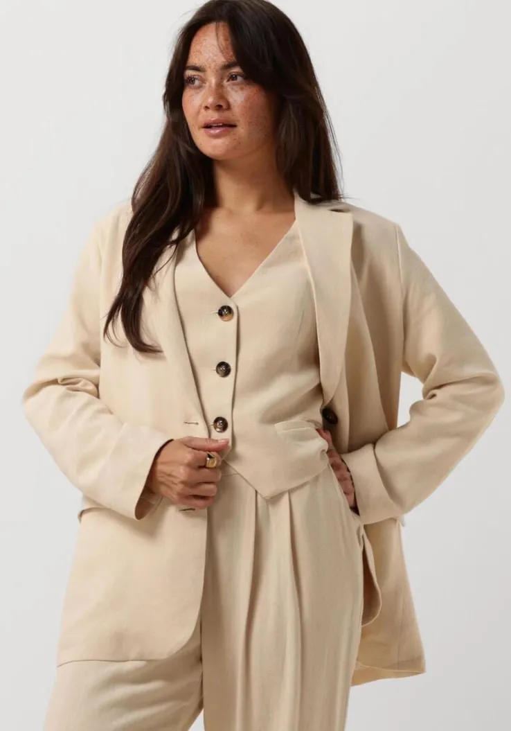 beige ydence blazer blazer ruth