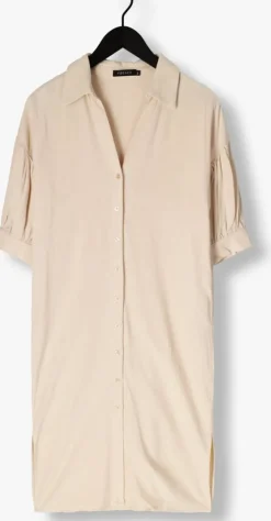 beige ydence midi jurk dress sienna