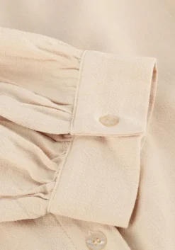 beige ydence midi jurk dress sienna