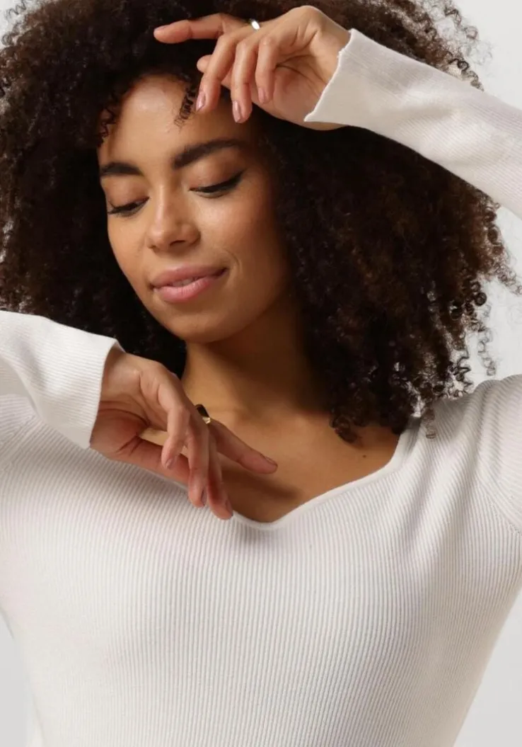 beige ydence tops & t-shirts knitted top chiara