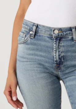 blauwe 7 for all mankind bootcut jeans bootcut tailorless fancy with raw cut