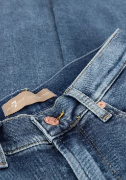 blauwe 7 for all mankind mom jeans malia