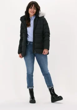 blauwe 7 for all mankind straight leg jeans roxanne anke