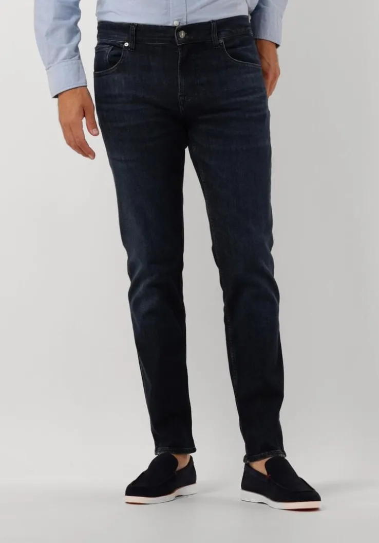 blauwe 7 for all mankind straight leg jeans slimmy tapered