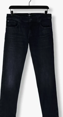 blauwe 7 for all mankind straight leg jeans slimmy tapered