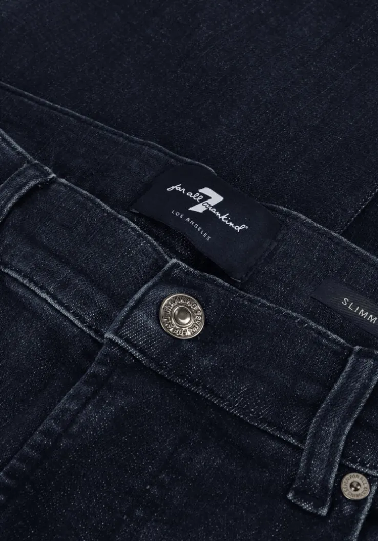 blauwe 7 for all mankind straight leg jeans slimmy tapered