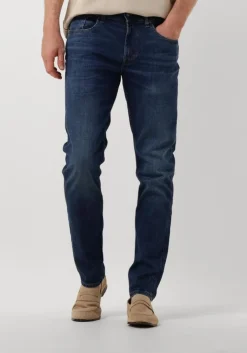 blauwe 7 for all mankind straight leg jeans slimmy tapered