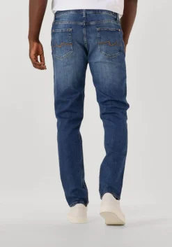 blauwe 7 for all mankind straight leg jeans slimmy tapered