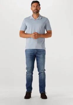 blauwe 7 for all mankind straight leg jeans slimmy tapered