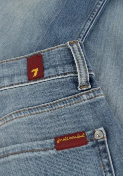 blauwe 7 for all mankind straight leg jeans slimmy tapered
