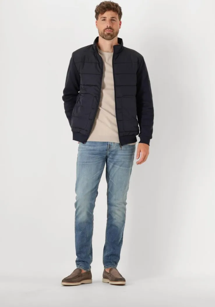 blauwe 7 for all mankind straight leg jeans slimmy tapered