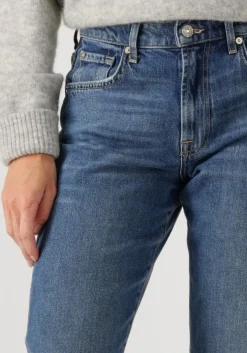 blauwe 7 for all mankind straight leg jeans tess trouser explorer