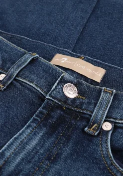 blauwe 7 for all mankind straight leg jeans roxanne anke