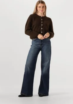 blauwe 7 for all mankind wide jeans lotta cisco