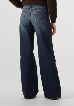 blauwe 7 for all mankind wide jeans lotta cisco