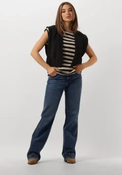 blauwe 7 for all mankind wide jeans tess trouser