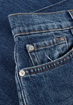 blauwe 7 for all mankind wide jeans marie wide leg artifact
