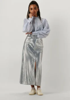 blauwe aaiko blouses carlita ten 614