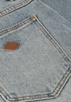 blauwe abrand jeans wide jeans 94 high wide caitlin