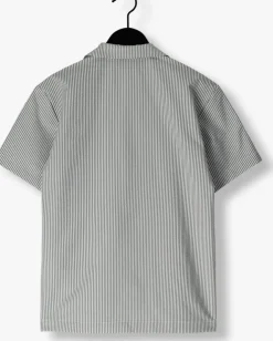 blauwe airforce casual overhemd hrb1187